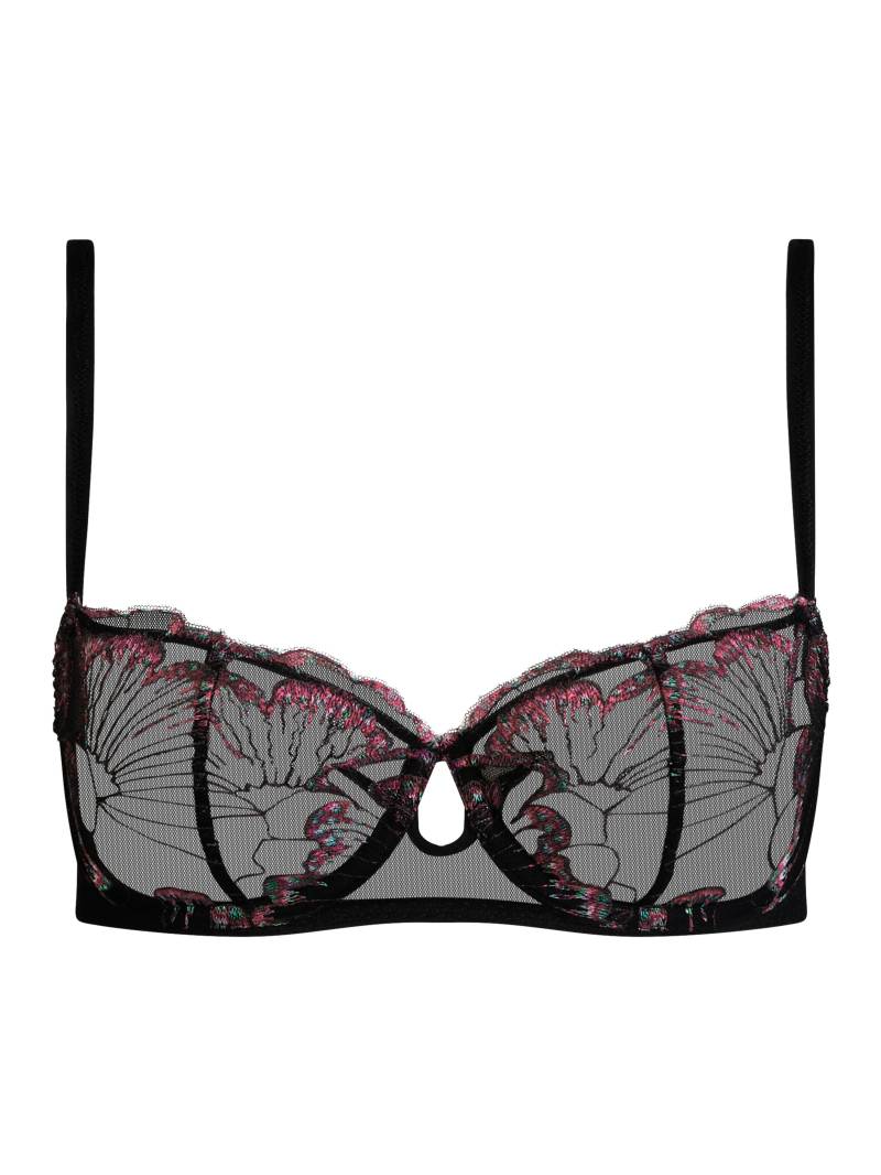 Chantelle Lingerie - Lily Balconette BH romantic black - Gr. - 75 E von Chantelle Lingerie