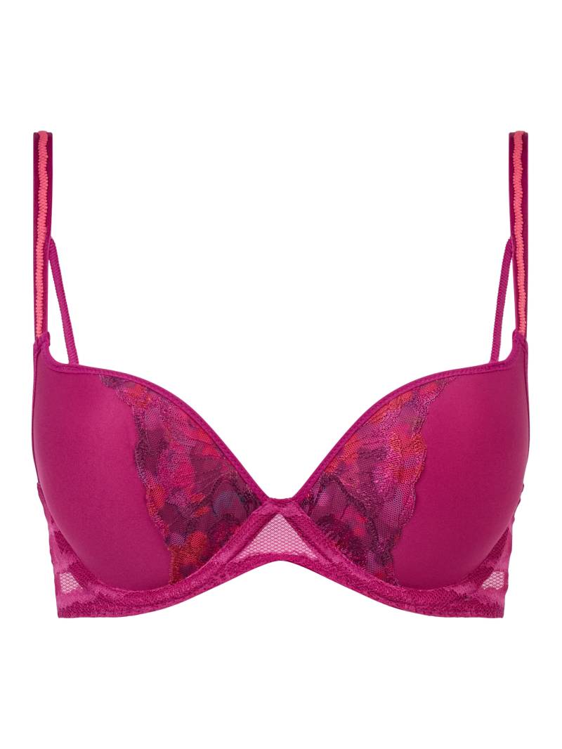 Chantelle - Lily Extra Push Up-BH dark fuchsia multico - Gr. - 75B von Chantelle