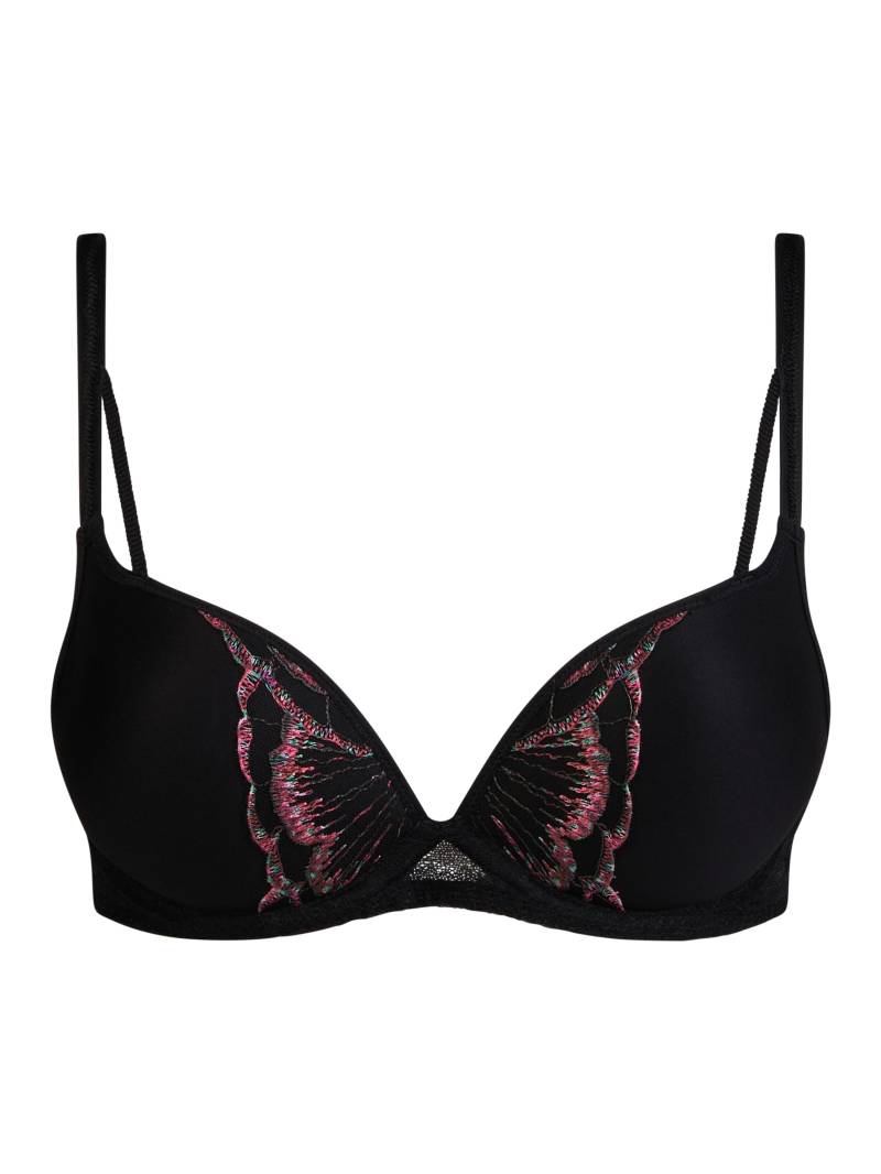 Chantelle - Lily Extra Push Up-BH romantic black - Gr. - 75 B von Chantelle