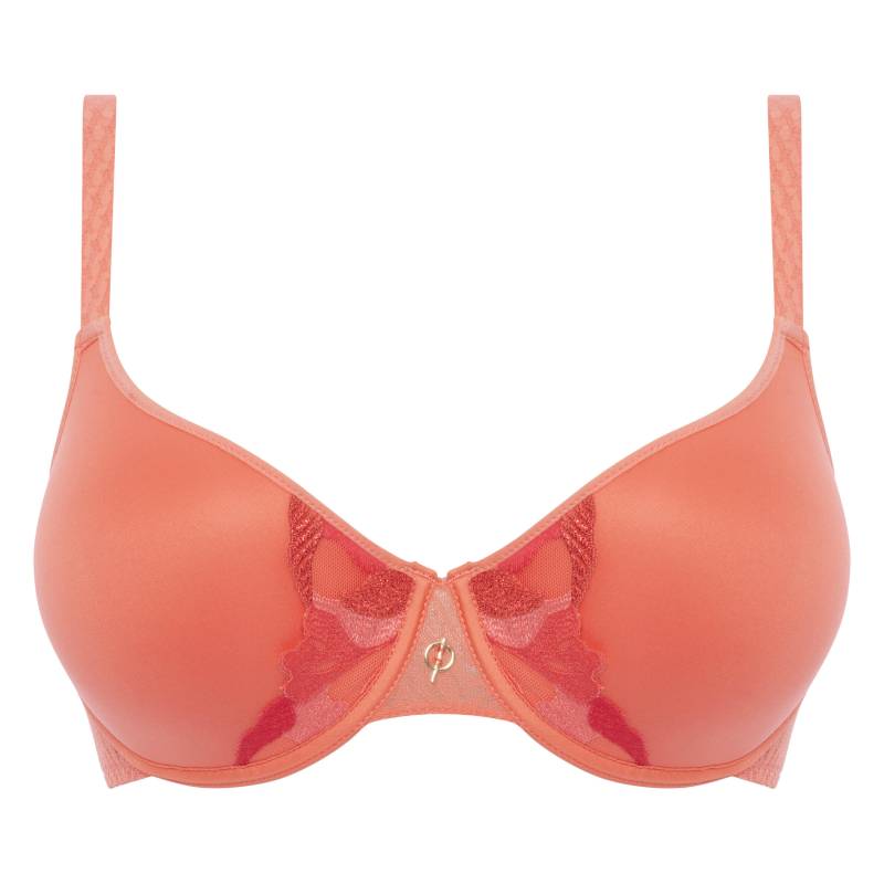 Chantelle Lingerie - MONTAIGNE Bedeckender Memory Foam-BH spark orange - Gr. - 75 E von Chantelle Lingerie