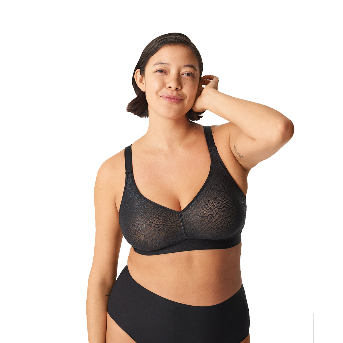 Chantelle C Magnifique BH ohne Bügel, Schwarz, Größe: 95F, Damen von Chantelle