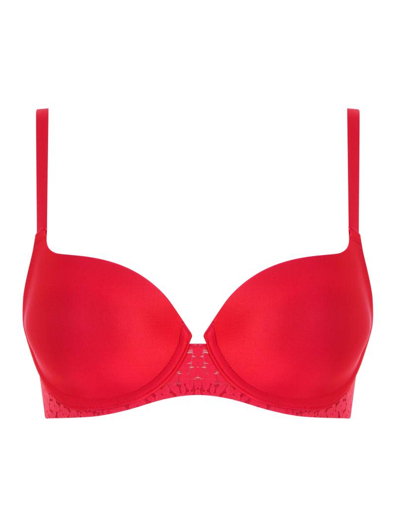 Chantelle - Norah Bedeckender T-Shirt BH poppy red - Gr. - 90 B von Chantelle