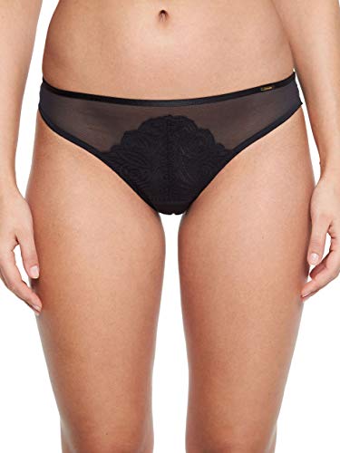 Chantelle PYRAMIDE, Tanga, Damen Unterwäsche, Schwarz, 38 von Chantelle