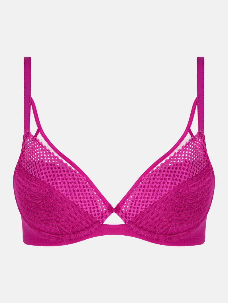 Chantelle Lingerie - Play Tiefausgeschnittener T-Shirt BH tyrian pink - Gr. - 80 B von Chantelle Lingerie