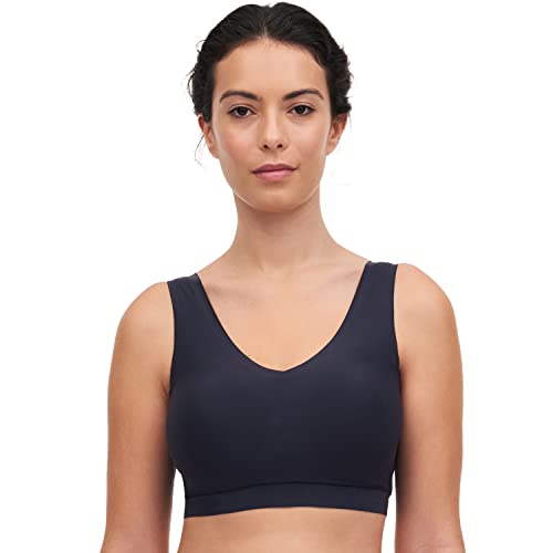 Chantelle SOFTSTRETCH, Bustier Mit Soft Cups, V-Ausschnitt, Unnsichtbare Unterwäsche für Damen, Gris Profond, XS-S von Chantelle