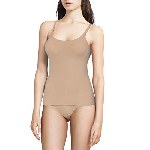 Chantelle SOFTSTRETCH, Top Mit Spaghettiträgern und Soft Cups, Unnsichtbare Unterwäsche für Damen, Nude, M/L von Chantelle