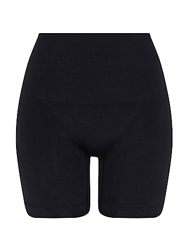 Chantelle Smooth Comfort Slipshort Schwarz mit Shaping-Effekt, langes Bein Damen von Chantelle