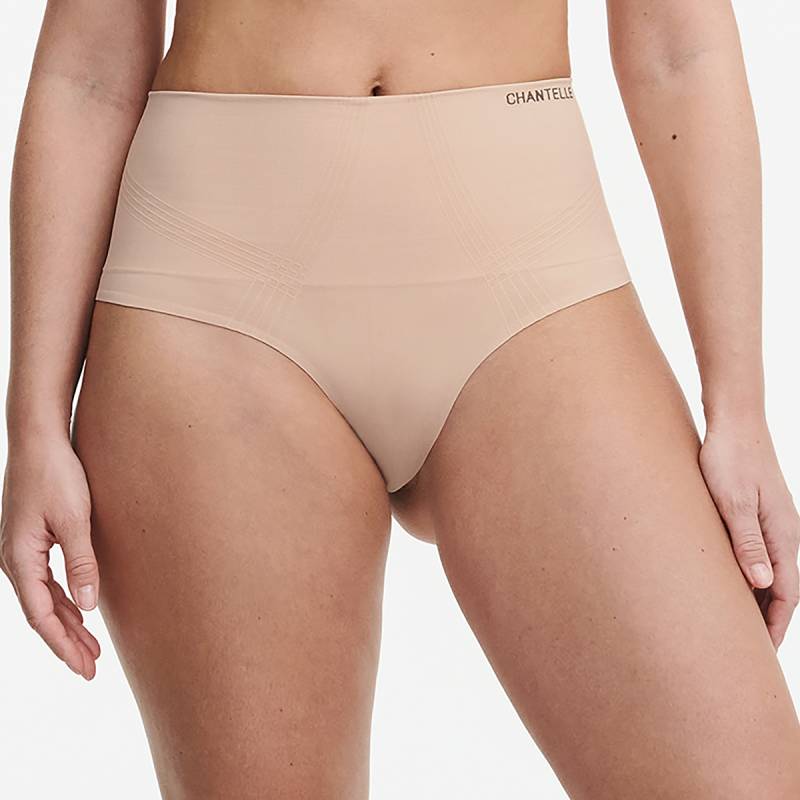 Chantelle Smooth Comfort Shapewear High-Waisted String, Nude, Größe: L, Damen von Chantelle