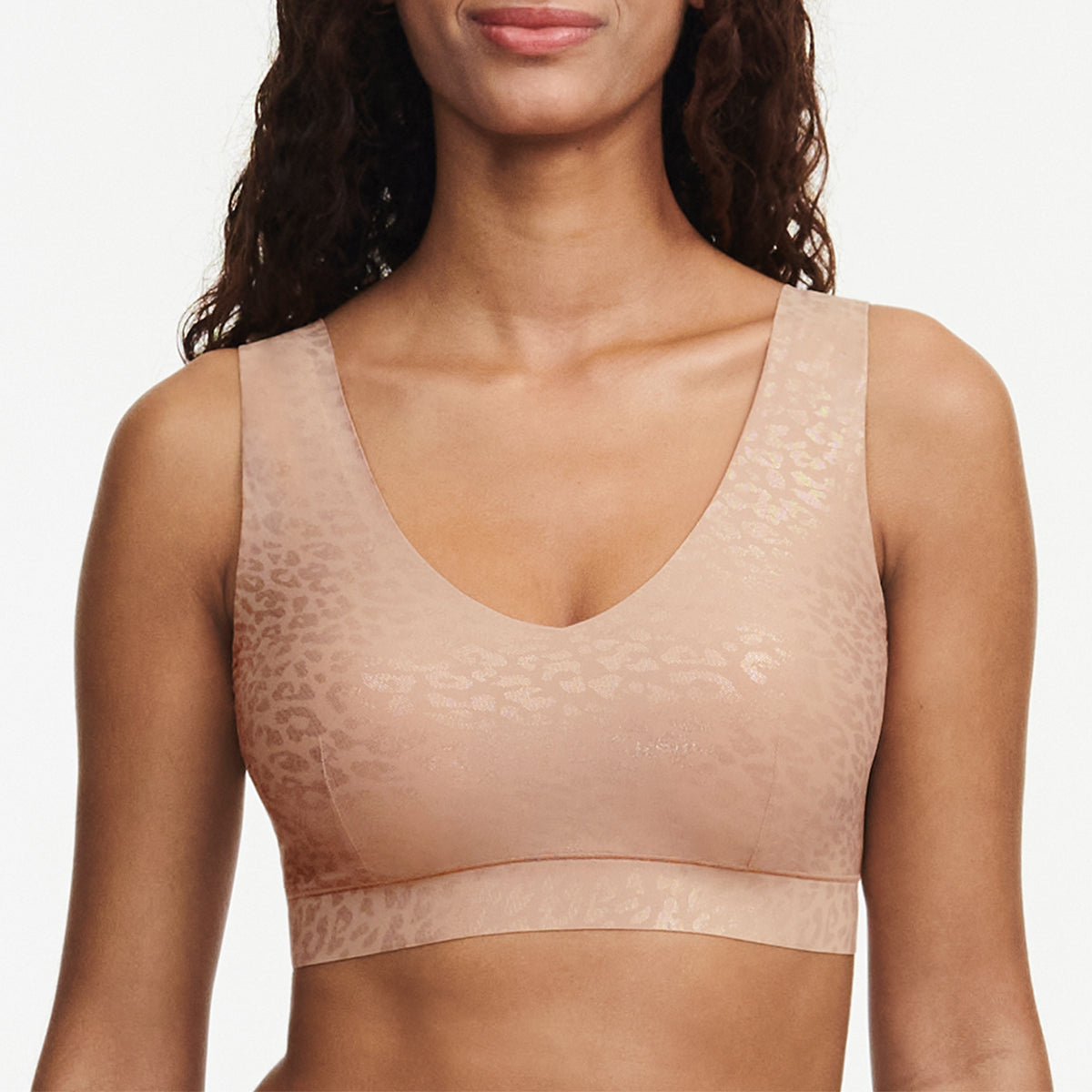 Chantelle SoftStretch Bralette BH, Beige, Größe: XS/S, Damen von Chantelle