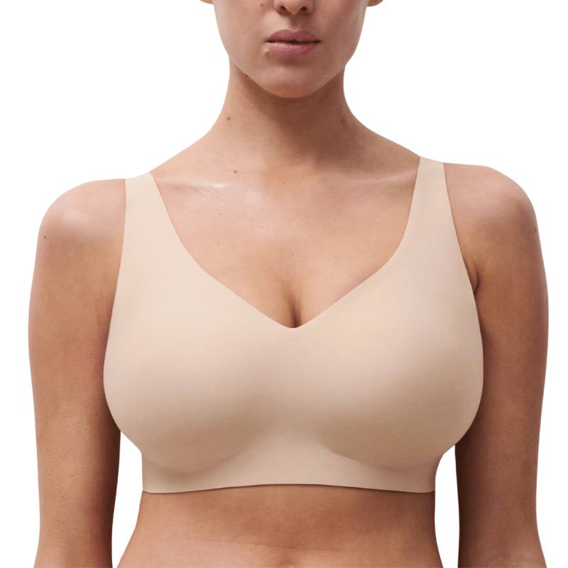 Chantelle SoftStretch Power BH ohne Bügel, Beige, Größe: S, Damen von Chantelle