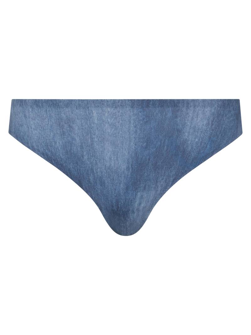 Chantelle Lingerie - SoftStretch Tanga blue denim print von Chantelle Lingerie