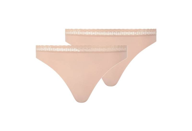 Chantelle String Damen String 2er Pack Polyamid Tanga Cozy Chic 2P (Packung, 2er Pack) von Chantelle