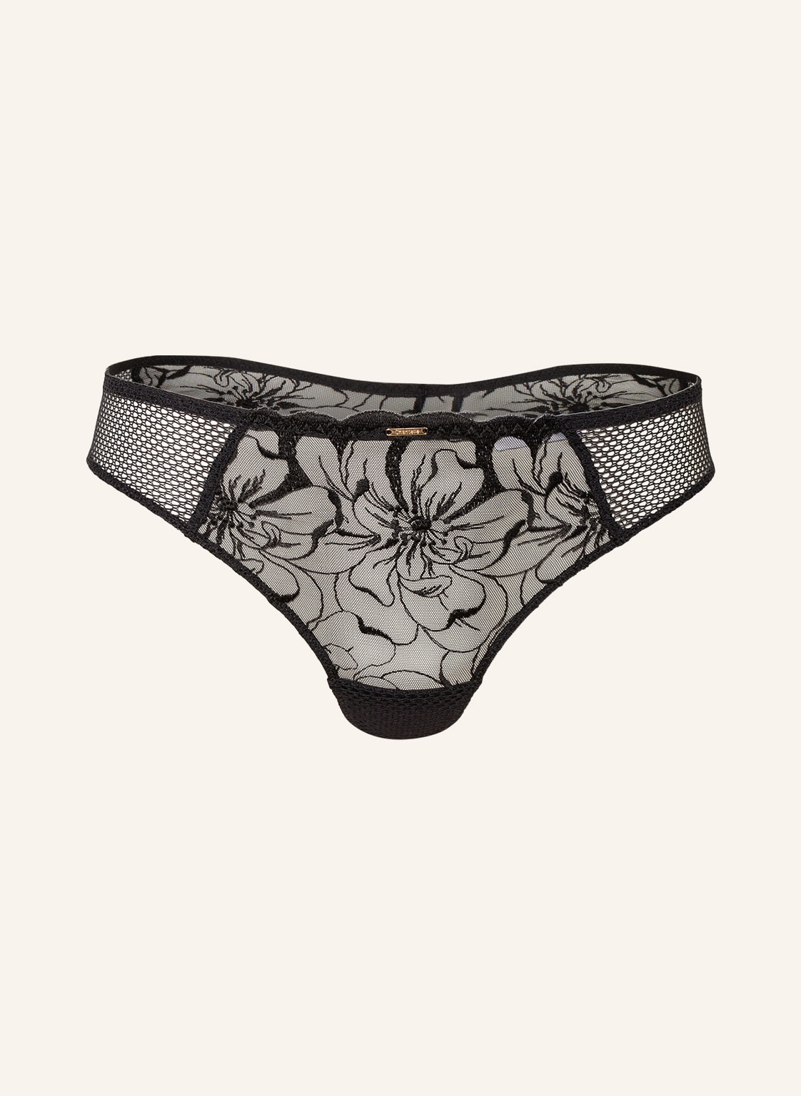 Chantelle String Fleurs schwarz von Chantelle