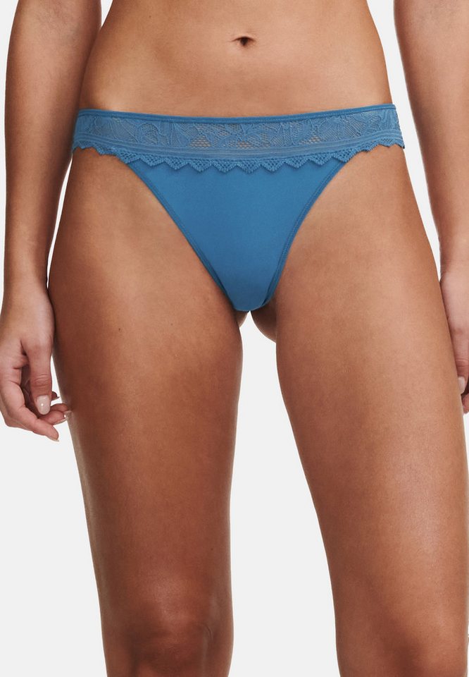 Chantelle T-String Floral Touch (1-St) Tanga - Blickdicht - Blickdichter Tanga mit elegantem Spitzenband von Chantelle