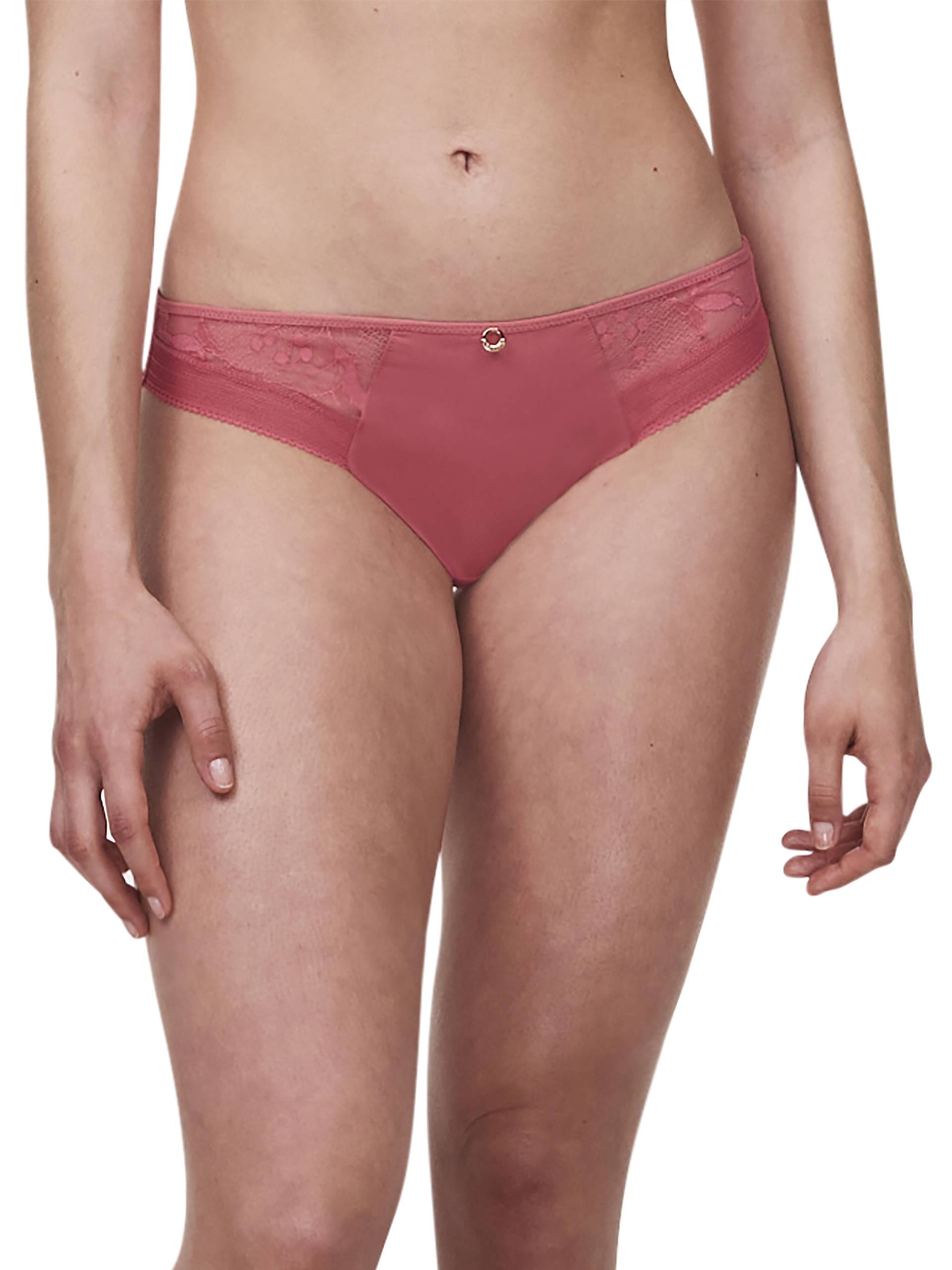 Chantelle - TRUE LACE Tanga pink rose - Gr. - 44 von Chantelle