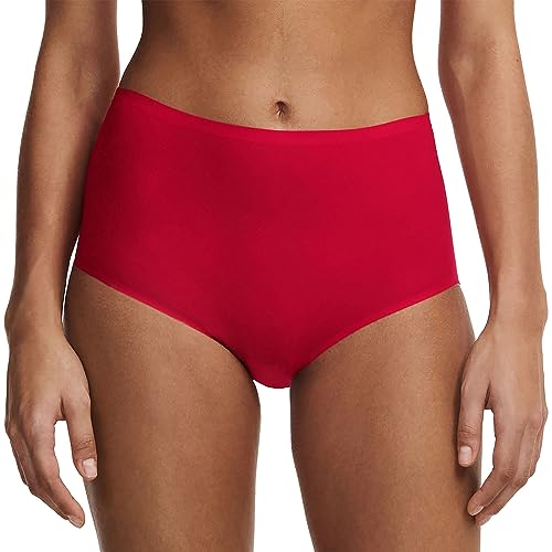 Chantelle Damen Softstretch Uw Bas High Waist Brief Taillenslip, Coquelicot, Einheitsgröße EU von Chantelle