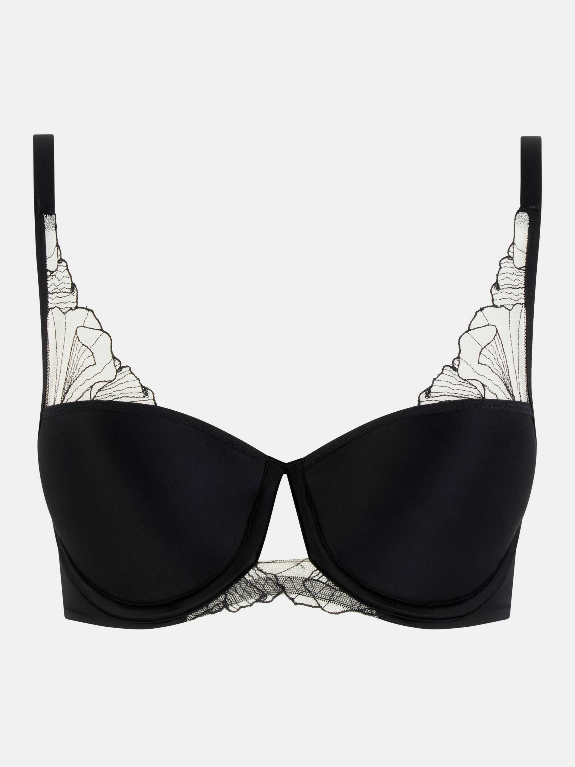 Chantelle Lingerie GmbH - Tattoo Love Balconette BH black / golden beige - Gr. - 80F von Chantelle Lingerie GmbH