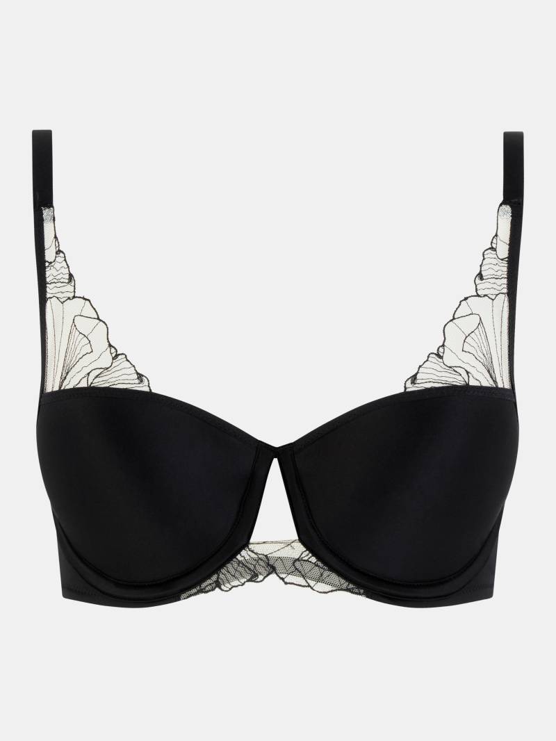 Chantelle Lingerie GmbH - Tattoo Love Balconette BH black / golden beige - Gr. - 80F von Chantelle Lingerie GmbH