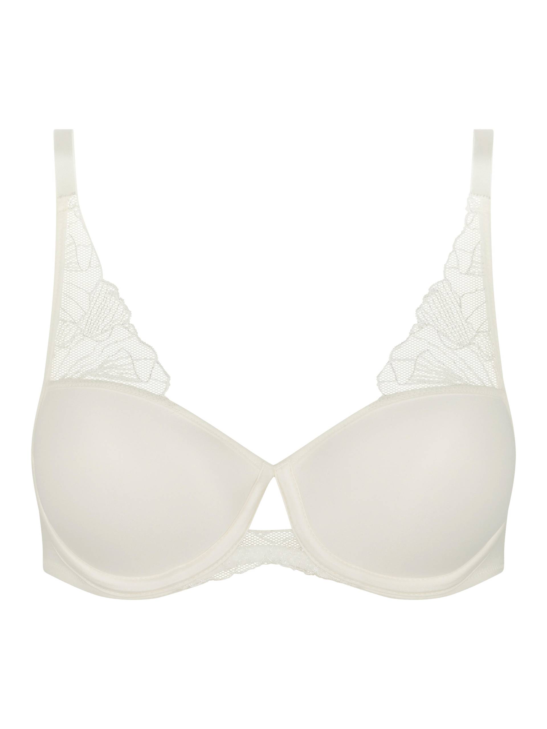 Chantelle - Tattoo Love Balconette Memory BH milk - Gr. - 85 B von Chantelle