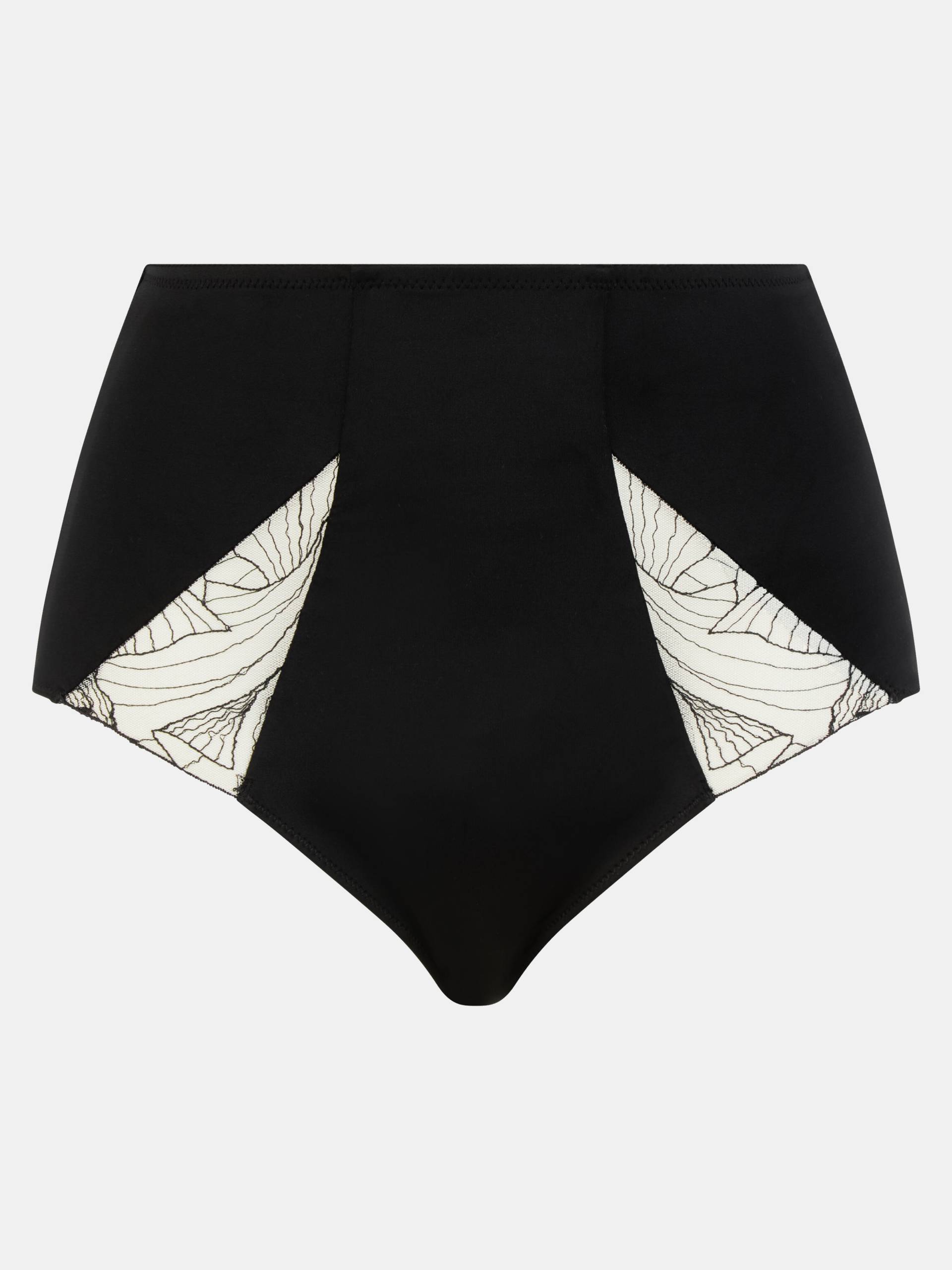 Chantelle - Tattoo Love Taillenslip black / golden beige - Gr. - 40 von Chantelle