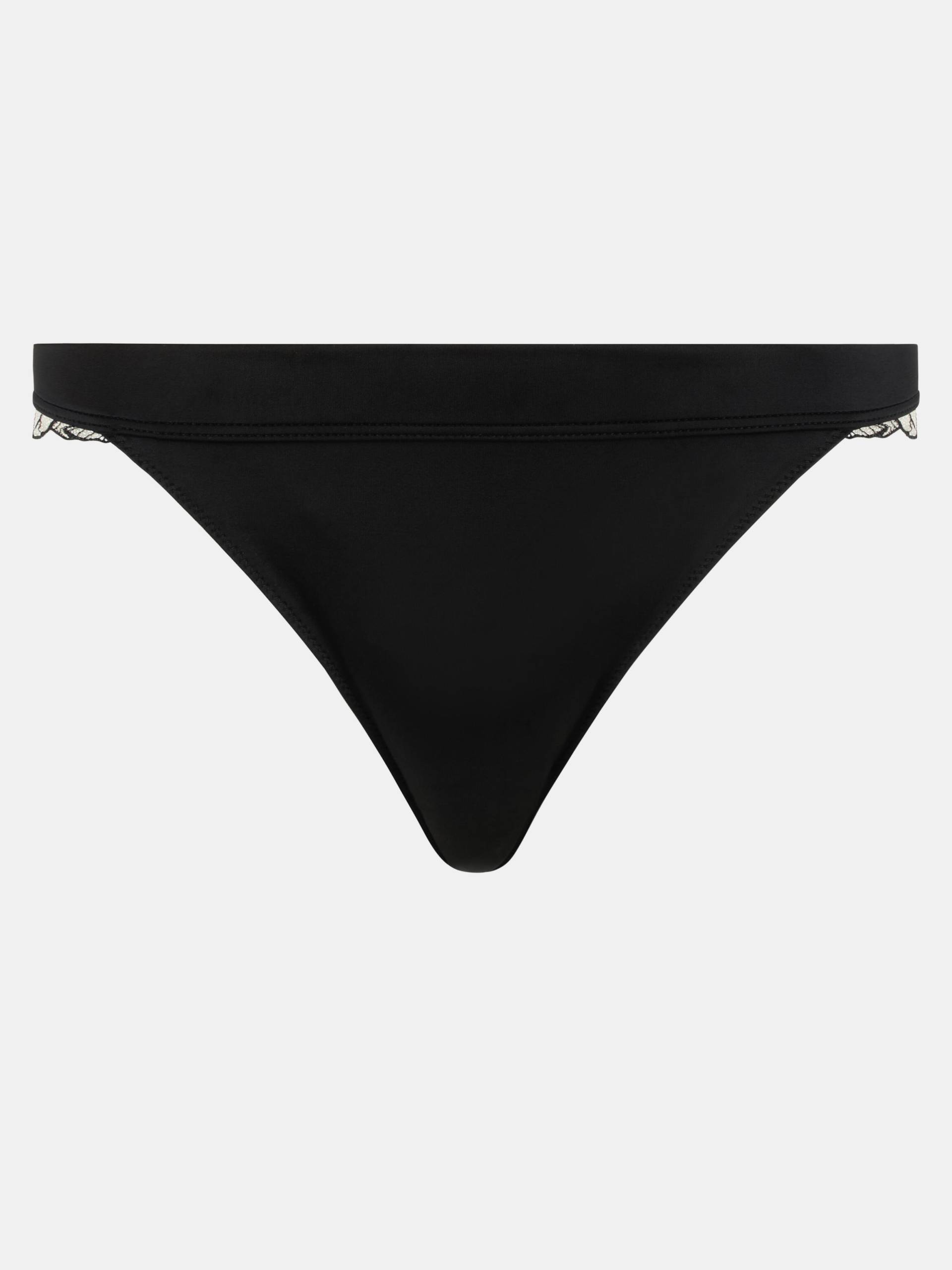 Chantelle - Tattoo Love Tanga black / golden beige - Gr. - 40 von Chantelle