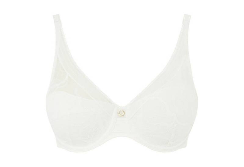 Chantelle Unterhemd TRUE LACE LI BH SCH. MIT BUEG. TIEF AUSGESCHN SPA, MILK von Chantelle
