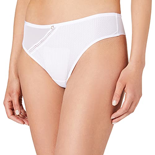 Chantelle CHIC ESSENTIAL, Tanga, Unnsichtbare Unterwäsche für Damen, Weiß, 40 von Chantelle