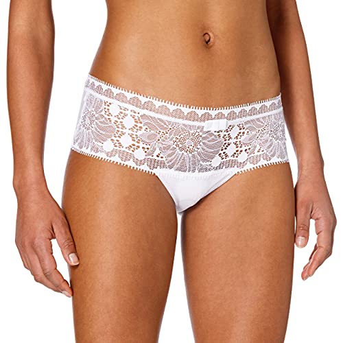 Chantelle DAY TO NIGHT, Shorty, Damen Unterwäsche, Weiß, 38 von Chantelle