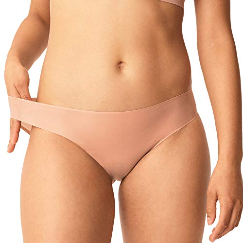 Chantelle SOFTSTRETCH, Slip, Unnsichtbare Unterwäsche für Dame, Einheitsgröße von 36 bis 44 (EU), Santal, Einheitsgröße Große Größen von Chantelle