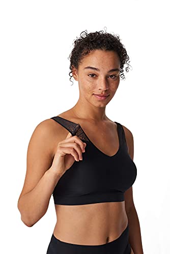 Chantelle - Softstretch Unsichtbare V-Ausschnitt Gepolsterte Nahtloser Bh Xs-Xxl - Ultra-Komfort - Universal Fit Comfort - Nahtloses Design - Ultra-Stretch - Schnell Trocknend - Spitzenrücken von Chantelle