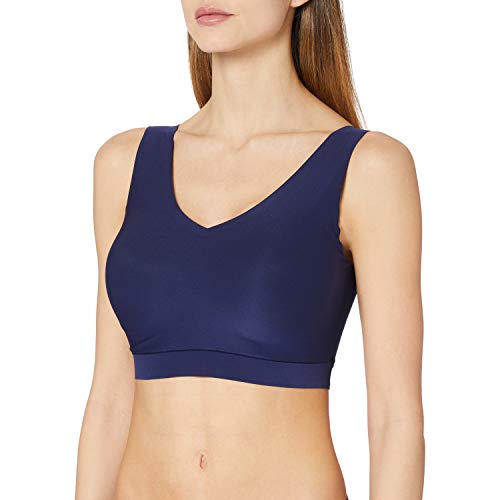 Chantelle SOFTSTRETCH, Bustier Mit Soft Cups, V-Ausschnitt, Unnsichtbare Unterwäsche für Damen, Saphir, XS/S von Chantelle