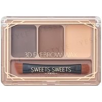 Chantilly - Sweets Sweets 3D Eyebrow Wax 01 Dark Brown 22g Chantilly - Sweets Sweets 3D Eyebrow Wax 01 Dark Brown 22g von Chantilly