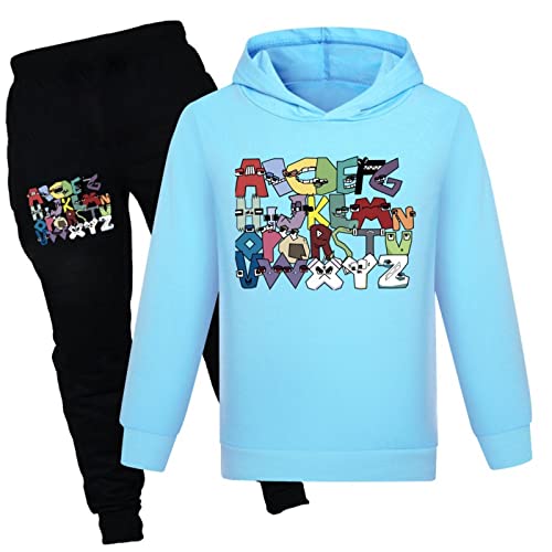 Chaorwe Kinder Trainingsanzug Set Frühling Herbst Winter Hoodie Sweatshirt und Hose Kinder Mode Pullover Sportbekleidung für 4-14T Junge Mädchen von Chaorwe