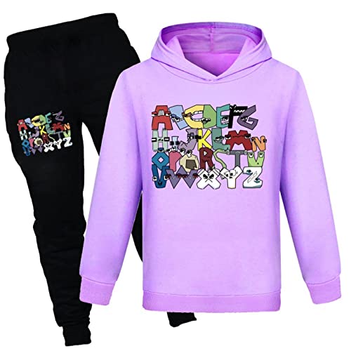 Chaorwe Kinder Trainingsanzug Set Frühling Herbst Winter Hoodie Sweatshirt und Hose Kinder Mode Pullover Sportbekleidung für 4-14T Junge Mädchen von Chaorwe