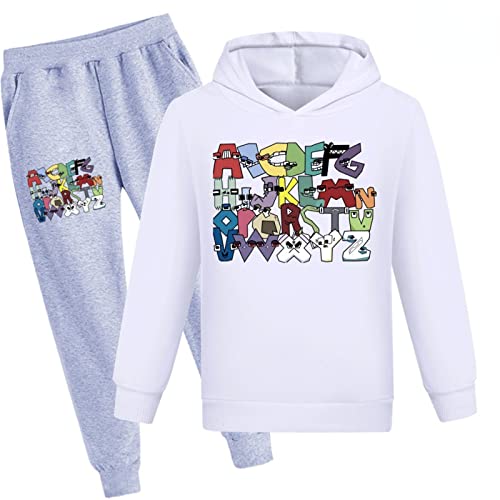 Chaorwe Kinder Trainingsanzug Set Frühling Herbst Winter Hoodie Sweatshirt und Hose Kinder Mode Pullover Sportbekleidung für 4-14T Junge Mädchen von Chaorwe