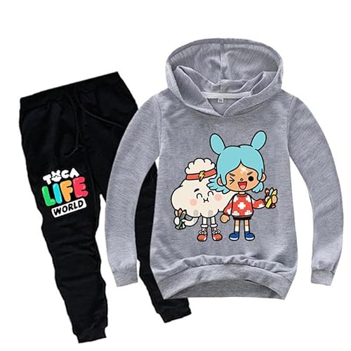 Chaorwe Kinder Kleidung Anzug 2-14 Jahre Hoodie und Hose Cartoon Jungen Trainingsanzug Kinder Geburtstagsgeschenk color3,150 von Chaorwe