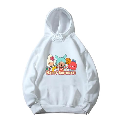 Print Kinder Kapuzenpullover Rosa und Weiß Hoodie Sweatshirt Mädchen Jungen Geschenk Kinderkleidung Cartoon Animation Game Pullover Top color15,150 von Chaorwe