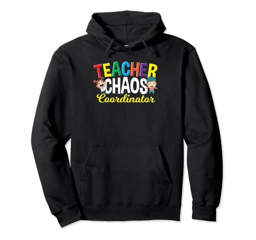 Teacher Chaos Koordinator Frauen Chaos Koordinator Pullover Hoodie Teacher Chaos Koordinator Frauen Chaos Koordinator Pullover Hoodie von Chaos Coordinator Teacher Gifs For Women
