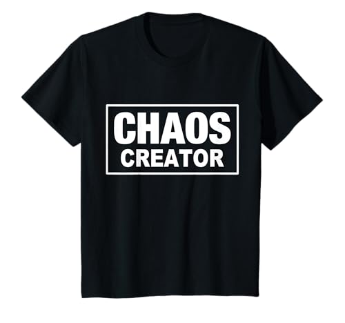 Chaos Creator Chaoten Chaot Sohn Tochter Jungen Mädchen T-Shirt Chaos Creator Chaoten Chaot Sohn Tochter Jungen Mädchen T-Shirt von Chaos Creator Coordinator Partnerlook Eltern Kind