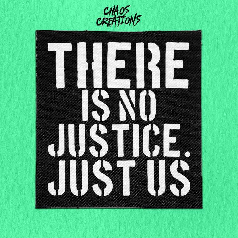 Punk Aufnäher Zum Annähen - There Is No Fairty, Just Us von ChaosCreationsSCO