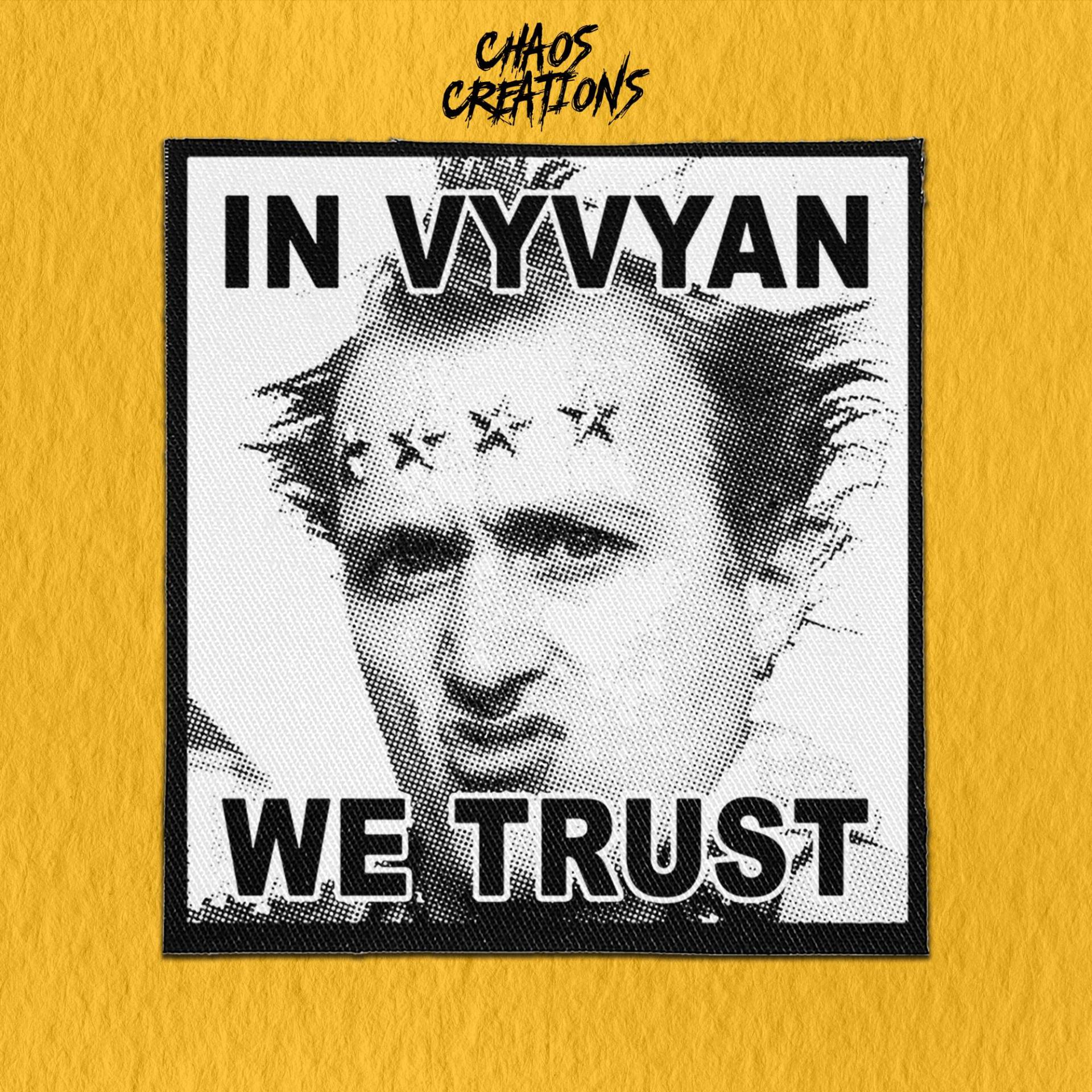 Punk Aufnäher Zum Annähen - in Vyvyan We Trust von ChaosCreationsSCO