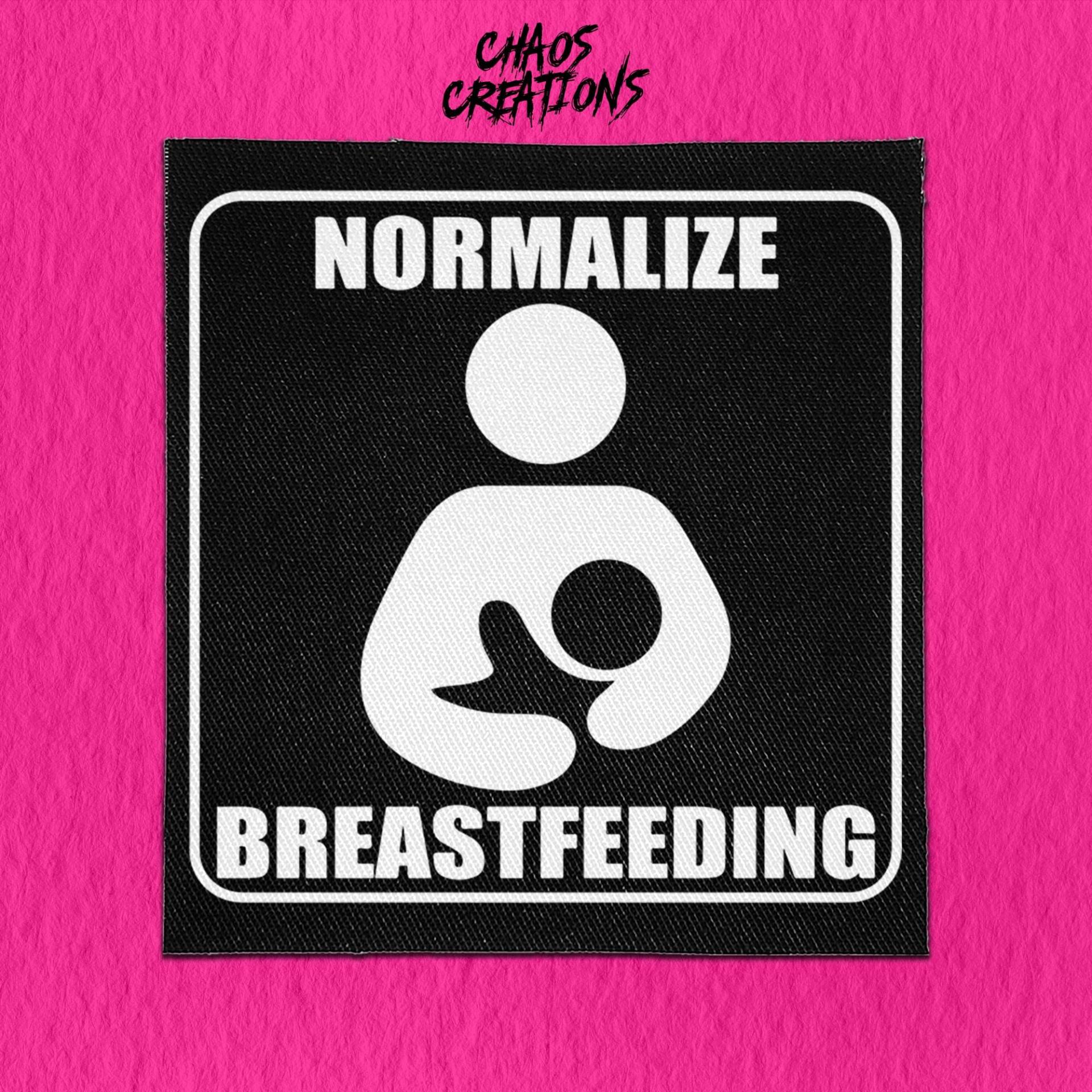 Punk Patch Zum Aufnähen - Normalize Stillen Punk Patch Zum Aufnähen - Normalize Stillen von ChaosCreationsSCO