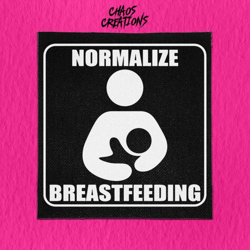 Punk Patch Zum Aufnähen - Normalize Stillen Punk Patch Zum Aufnähen - Normalize Stillen von ChaosCreationsSCO
