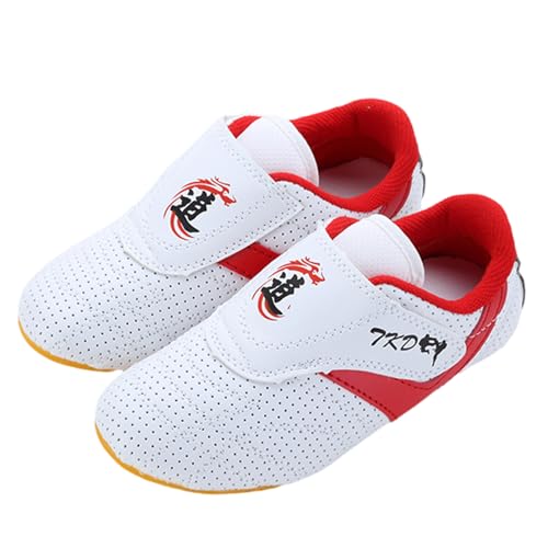 Chaoyilian Taekwondo Schuhe FüR Taichi Fitnessstudio,Karate Kampfsportschuhe,Tai Chi Sport Turnschuhe,Karate Trainingsschuhe,Bequeme rutschfeste,FüR AnfäNgertrainer Kampfkunsttraining,Weicher Boden von Chaoyilian