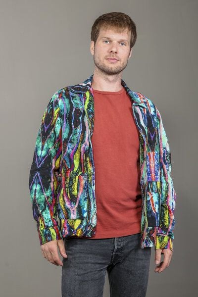 Chapati Design Jacke aus Bio Slub Cotton | Janosh Chapati Design Jacke aus Bio Slub Cotton | Janosh von Chapati Design