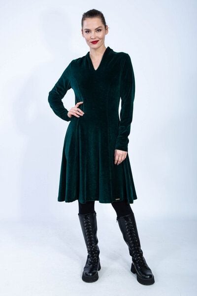 Chapati Design Kleid "Daria" aus Bio Samt von Chapati Design