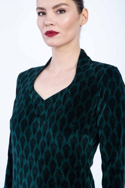Chapati Design Kleid Kahina aus Bio Samt D-3782 von Chapati Design