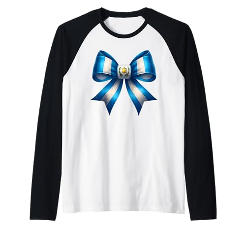 Guatemaltekische Flagge Frauen Chapina Guatemaltekische Mädchen Schleife Kokette Raglan Guatemaltekische Flagge Frauen Chapina Guatemaltekische Mädchen Schleife Kokette Raglan von Chapina Apparel Guatemalan Girl Guatemala Flag Kid