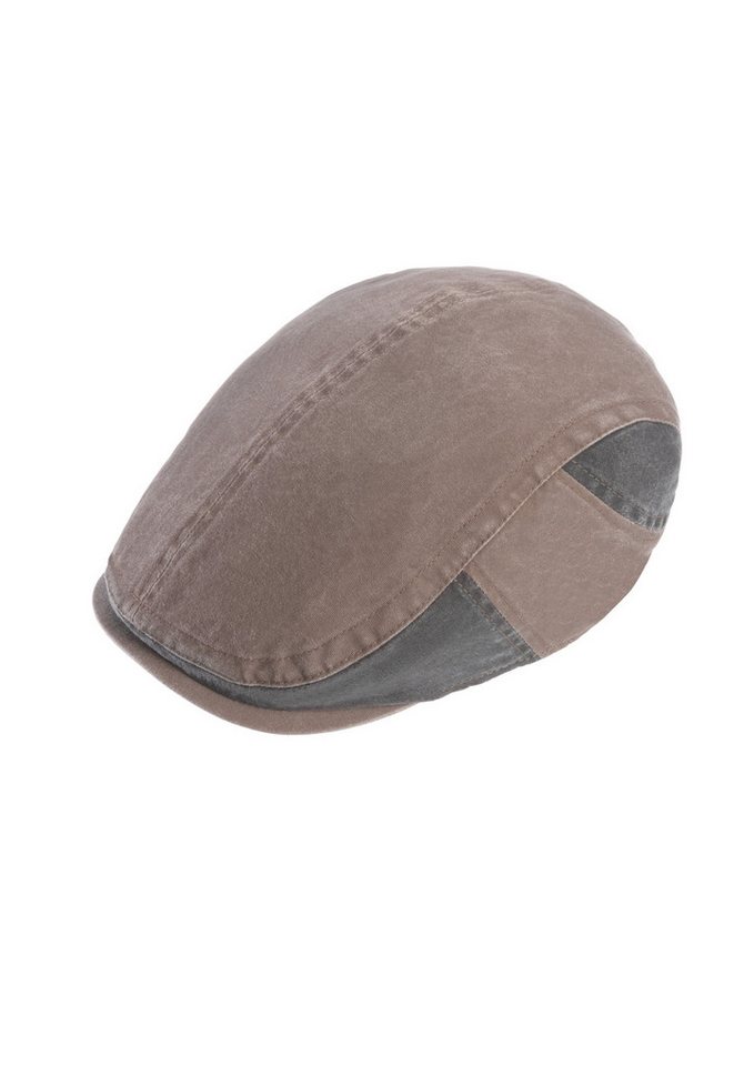 Chaplino Baseball Cap im zweifarbigen Patchwork-Look von Chaplino