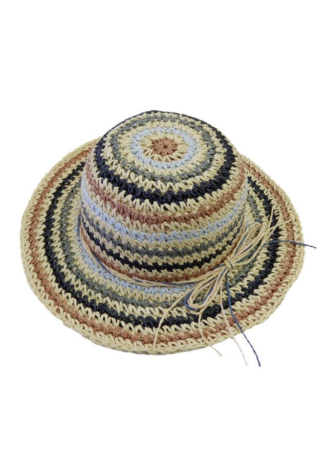 Chaplino Strohhut mit Ringelmuster Chaplino Strohhut mit Ringelmuster von Chaplino